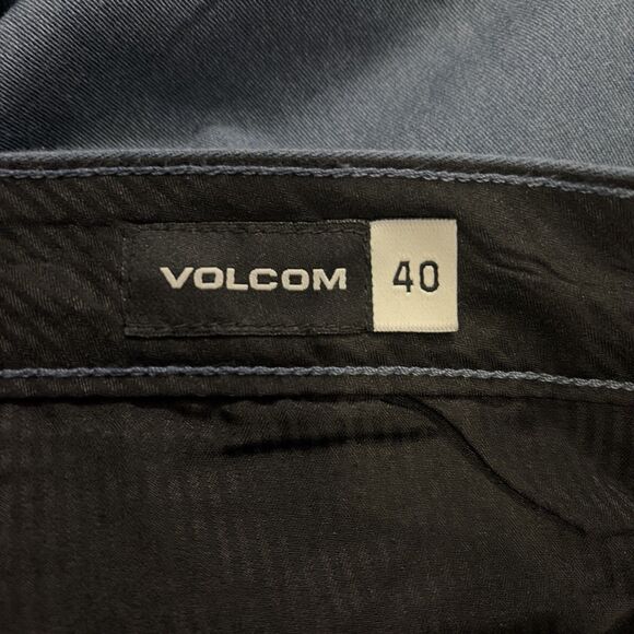Volcom Shorts Mens Gray V Monty Chino 10" Inseam Stretch Fabric Sz 40 NWT - Picture 5 of 5